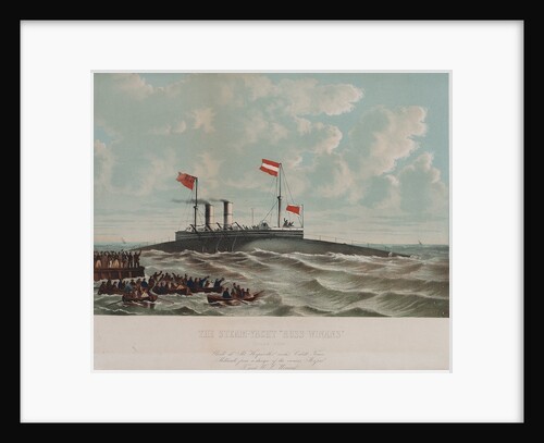 Steam yacht 'Ross Winans' (cigar ship) by Thomas Goldsworth Dutton