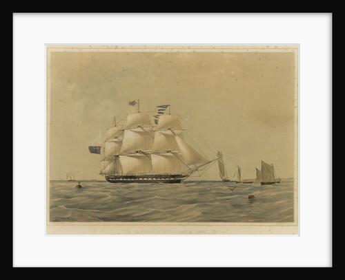 The East Indiaman 'Alfred' by Thomas Goldsworth Dutton