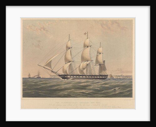 The 'Blenheim' East Indiaman (1848), 1400 Tons by Thomas Goldsworth Dutton