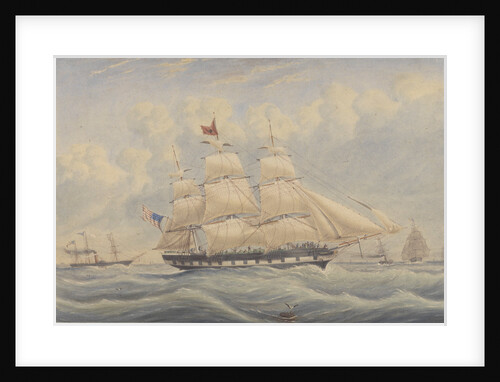 Packet ship Ivanhoe 1849 by Unknown