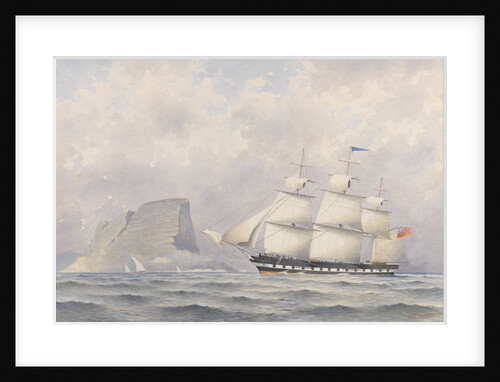 Clipper Ship 'Norwood' (1854) by A. E. Morris