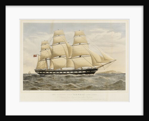 The clipper ship 'Orwell' by Thomas Goldsworth Dutton
