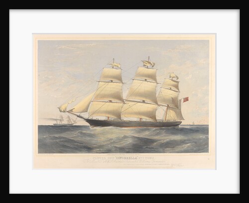 Clipper ship 'Cinderella' by Thomas Goldsworth Dutton