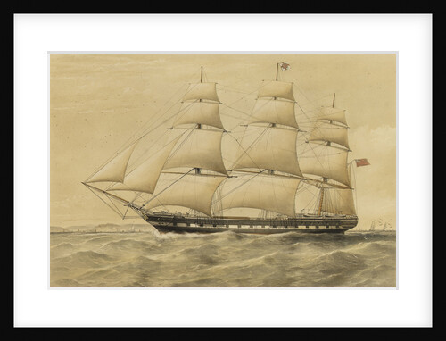 Clipper ship 'Renown' by Thomas Goldsworth Dutton