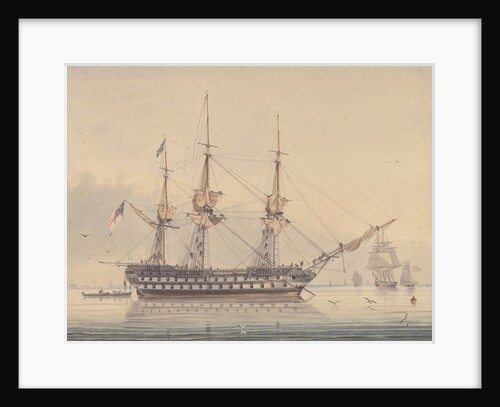 HMS 'Donegal' by George Pechell Mends
