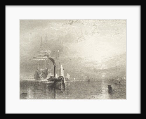 The Fighting Temeraire (after original oil by Turner) by James Tibbetts Wilmore