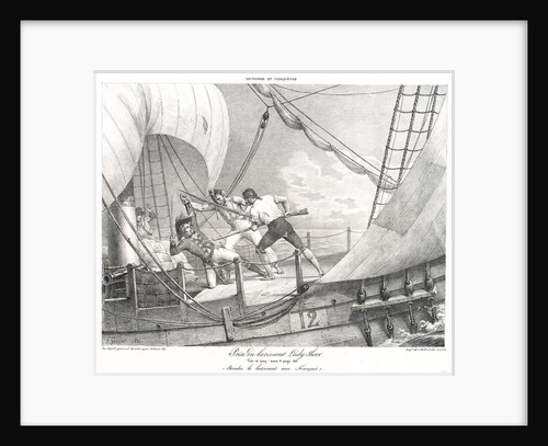 The taking of 'Lady Shore' by F. Grenier