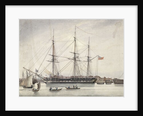 The 'Bacchante' off Deptford 1811 by unknown