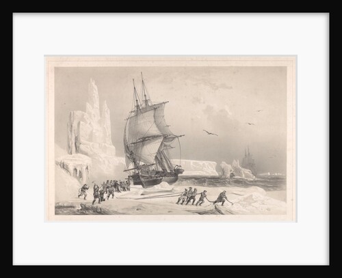 Les Corvettes L'Astrolabe et Zelee 9 Feb 1838 by Giocondo Regazzoni
