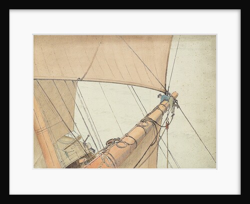 Seaman working on yard Kylemore by John Everett