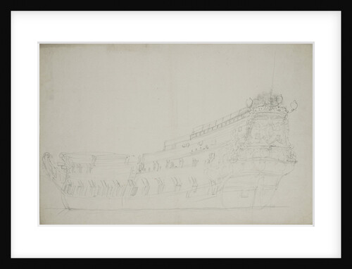 Portrait of a Dutch frigate by Willem van de Velde the Elder