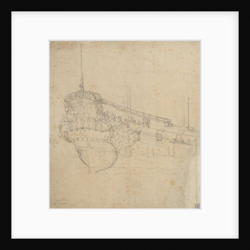Portrait of the 'Westfriesland'? by Willem van de Velde the Elder