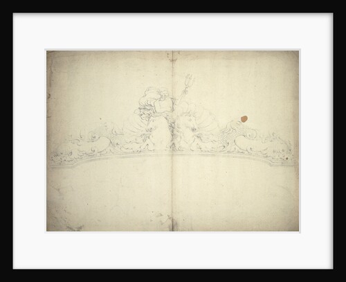 Decoration for a taffrail by Willem Van de Velde the Younger