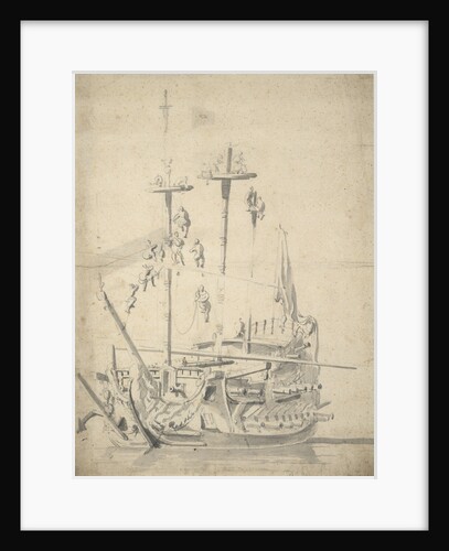 The 'Constant Warwick' by Willem van de Velde the Elder