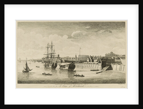A view of Woolwich by John Boydell