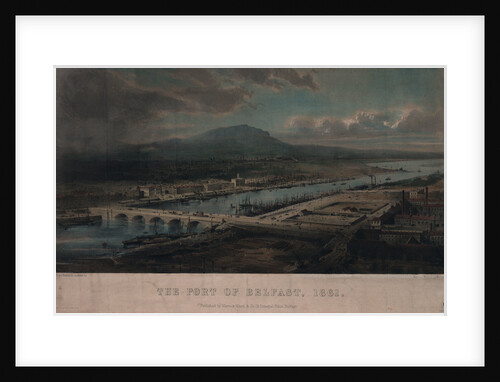 The port of Belfast, 1861 by Marcus Ward & Co