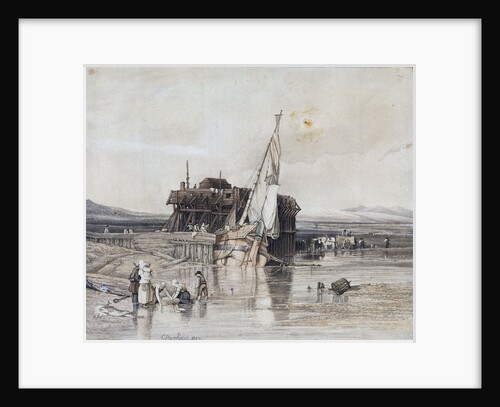 Fort Rouge, Calais by Clarkson Stanfield