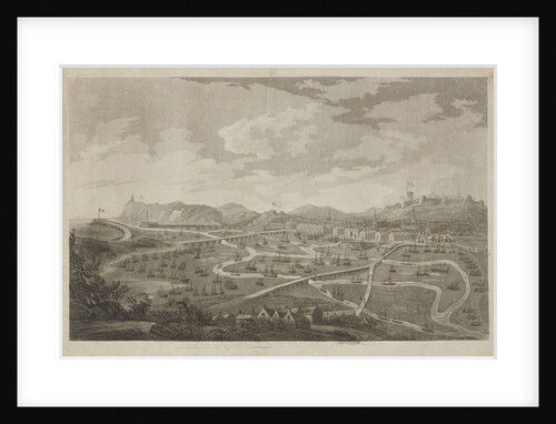 Boulogne low water, 1800, showing boats for the invasion of England by unknown