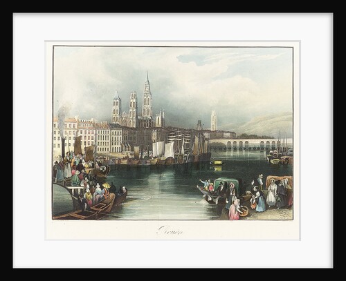 Rouen by Joseph Mallord William Turner