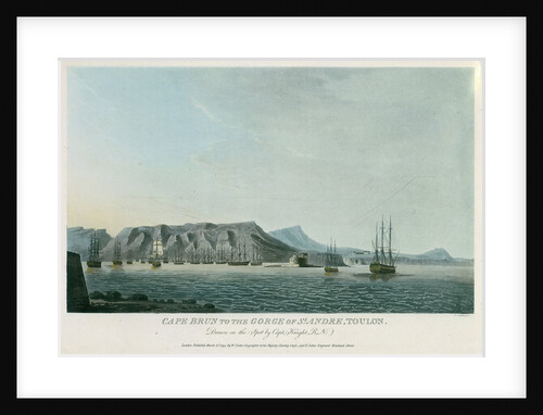 Cape Brun to the gorge of St Andre, Toulon by Knight