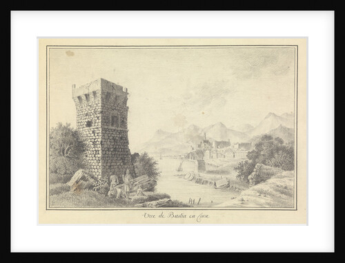 View of Bastia, Corsica, circa 1794-1796 by unknown