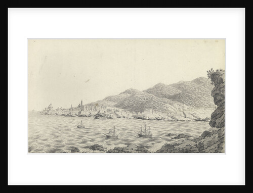 View of Bastia, Corsica by unknown