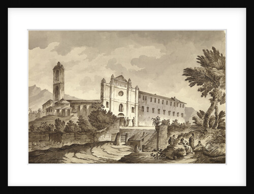 Convent near Bastia, Corsica by unknown