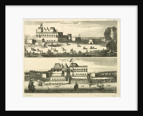 The English fort of Bombay by unknown