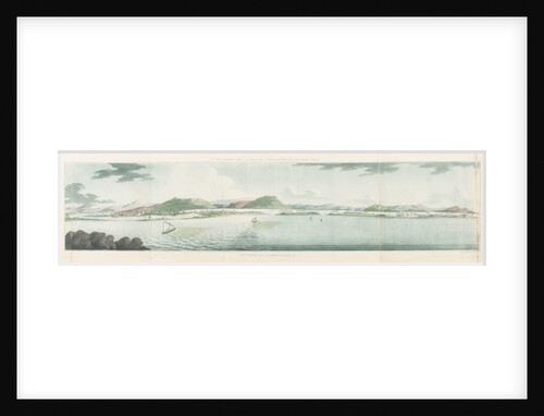 A view of the town, fort, and harbour of Bombay; taken from Malabar Hill by T. Ra--e