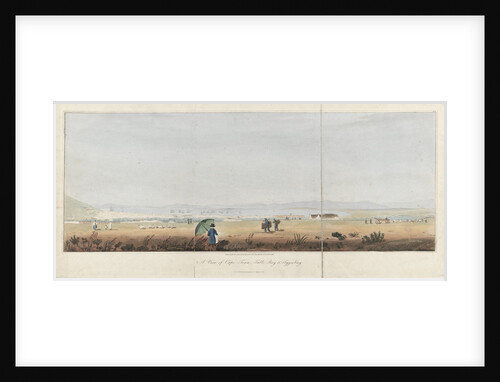 A view of Cape Town, Table Bay & Tygerberg by J.W. Burchell