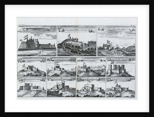 Views of forts and castles along the Gold Coast, West Africa by unknown