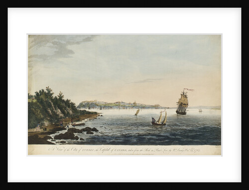 A view of Quebec by William Peachy