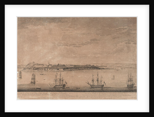 A view of Quebec by Hervey Smyth