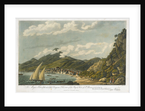 View of the bay & town of St Pierre (Martinique) by Cooper Willyams
