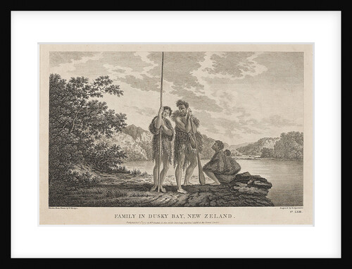 View of New Zealand by de Sainson