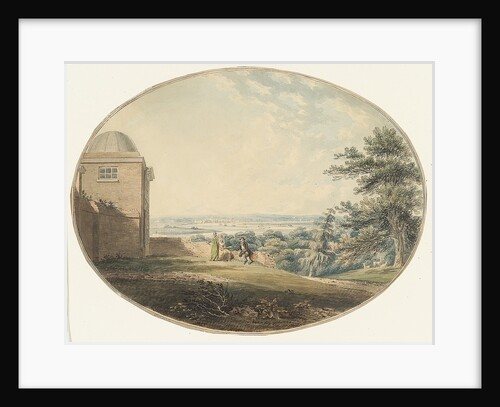 View from Greenwich observatory to the north west by Edward Dayes