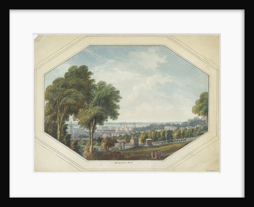 Greenwich from the Point, circa 1820 by George Heriot