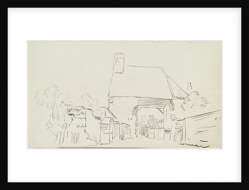 Old Gatehouse, possibly in Greenwich by unknown