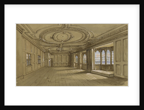 The drawing room of Crowley House, Greenwich by Clarkson Stanfield