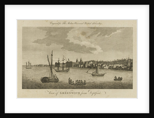 View of Greenwich from Deptford by unknown