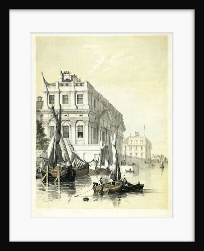 Greenwich Hospital from the north-east by Edmund Patten
