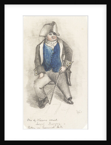 Portrait of Joseph Burgin by Samuel Lane