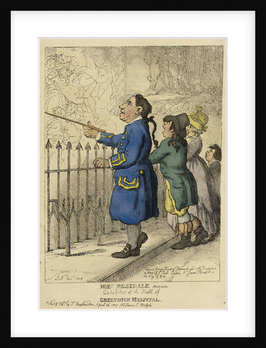 John Rosedale Mariner. Exhibitor at the Hall of Greenwich Hospital by John Nixon