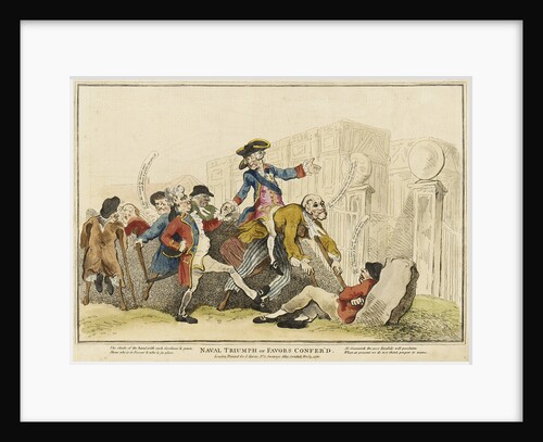 Naval Triumph or Favors Confer'd by J. Harris