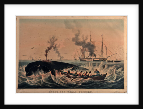 South Sea whale fishery by Ambroise Louis Garneray