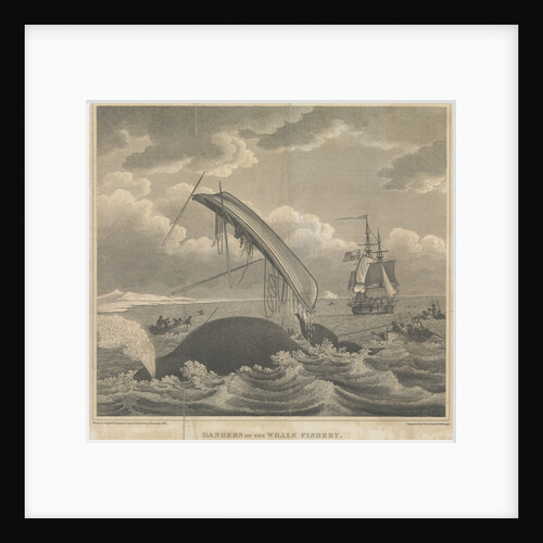 Frontispiece to 'Account of the Arctic Regions' by W Scoresby: Dangers of the Whale Fishery by William Horne Lizars