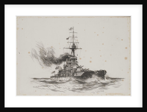 HMS 'Iron Duke' by Charles M. Padday