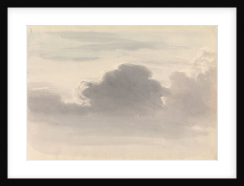 Study of dark clouds by John Christian Schetky
