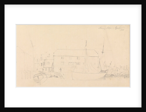 Stoney Steps, Gosport, 1813 by John Christian Schetky