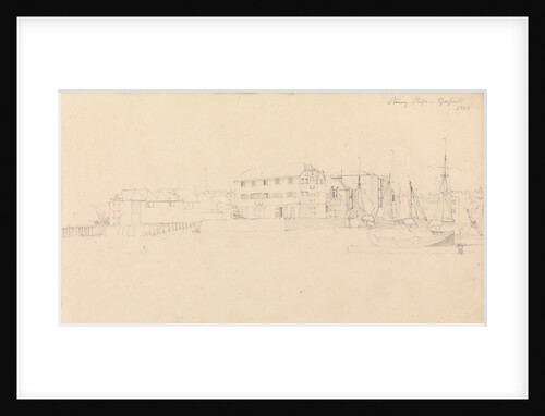 Stoney Steps, Gosport, 1813 by John Christian Schetky